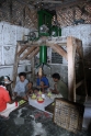 Family krupuk factory, Java Pangandaran Indonesia